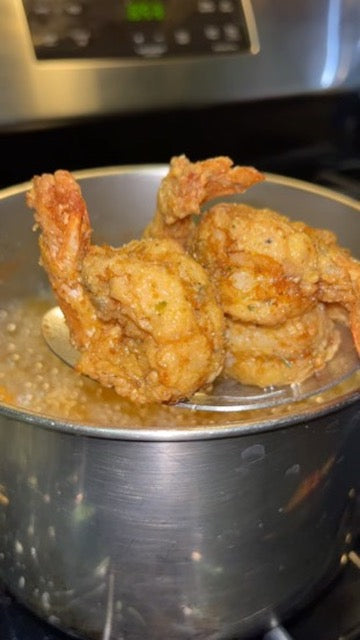 Nae's Honey Sriracha Fried Shrimp